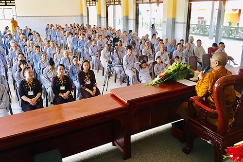 Pháp thoại "Phát Huy Nội Lực Người Phật Tử" tại chùa Minh Hiệp